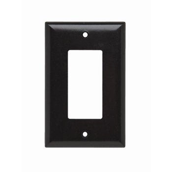 Pass And Seymour Plate Plastic Junior Jumbo 1-Gang SPLEX Without Line (SPJ26)