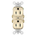 Pass And Seymour Plug Load Receptacle 15A 125V Half Control Ivory (TR5262CHI)