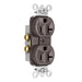 Pass And Seymour Plug Load Receptacle 20A 125V Half Control Brown (TR5362CH)