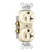 Pass And Seymour Plug Load Receptacle 20A 125V Half Control Light Almond (TR5362CHLA)