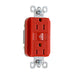Pass And Seymour Plugload RF Receptacle 15A Dual Control Red (RF26252CDRED)