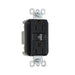 Pass And Seymour Plugload RF Receptacle 15A Half Control Black (RF26252CHBK)