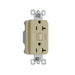 Pass And Seymour Plugload RF Receptacle 20A Dual Control Ivory (RF26352CDI)
