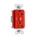 Pass And Seymour Plugload RF Receptacle 20A Half Control Red (RF26352CHRED)