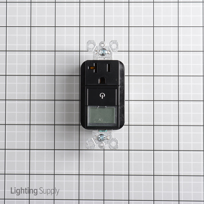 Pass And Seymour Plugload Timer 20A 125V Black (PLT26351BK)