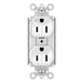 Pass and Seymour Plugtail Plugload Duplex 15A 125V Half Controlled White  (PT5262SCCHW)