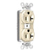 Pass and Seymour Plugtail Plugload Duplex 20A 125V Half Controlled Light Almond  (PT5362SCCHLA)