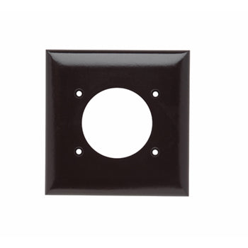 Pass And Seymour Power Outlet Plate 2-Gang (3862)