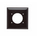Pass And Seymour Power Outlet Plate 2-Gang (3862)