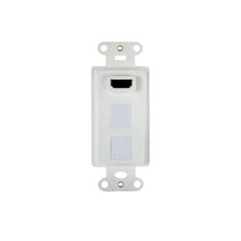 Pass And Seymour Pre-Configured HDMI 2-Port Strap White (WP1011WH)