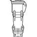 Pass And Seymour Pin And Sleeve Connector 3-Way 20A 125V Single-Pole (PS320C4S)