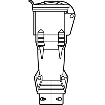 Pass And Seymour Pin And Sleeve Connector 5W 20A 3 Phase 277/480V Single-Pole (PS520C7S)