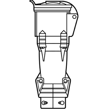 Pass And Seymour Pin And Sleeve Connector 5W 30A 3 Phase 120/208V Single-Pole (PS530C9S)