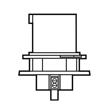 Pass And Seymour Pin And Sleeve Inlet 5W 20A 3 Phase 347/600V Single-Pole (PS520B5S)