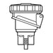 Pass And Seymour Pin And Sleeve Receptacle 3-Way 20A 125V Watertight (PS320R4W)