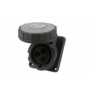 Pass And Seymour Pin And Sleeve Receptacle 3-Way 20A 277V Watertight (PS320R5W)