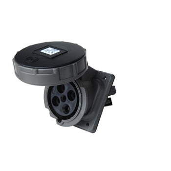 Pass And Seymour Pin And Sleeve Receptacle 4W 60A 3 Phase 600V Watertight (PS460R5W)