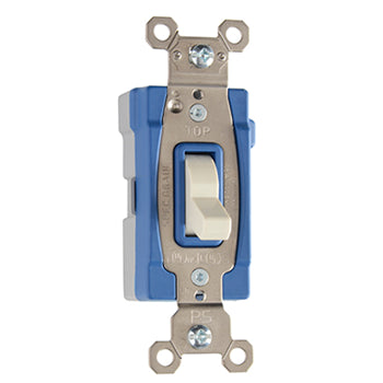 Pass And Seymour PlugTail 15A 120/277V 3-Way Switch Light Almond (PT15AC3LA)