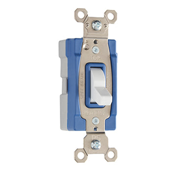 Pass And Seymour PlugTail 15A 120/277V 3-Way Switch White (PT15AC3W)