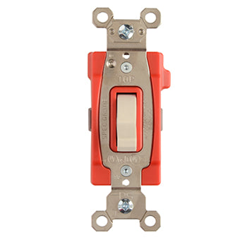 Pass And Seymour PlugTail 20A 120/277V 3-Way Switch Ivory (PT20AC3I)