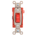 Pass And Seymour PlugTail 20A 120/277V 3-Way Switch Red (PT20AC3RED)