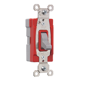 Pass And Seymour PlugTail 20A 120/277V Single-Pole Switch Gray (PT20AC1GRY)
