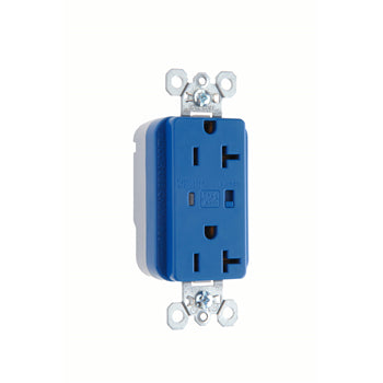 Pass And Seymour PlugTail Surge Protective Duplex Receptacle 20A/125V Alarm Blade (PT5362BLSP)