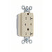 Pass And Seymour PlugTail Surge Protective Duplex Receptacle Tamper-Resistant 20A/125V Alarm Ivory (PTTR5362ISP)