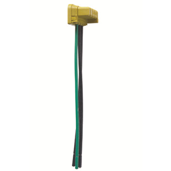 Pass And Seymour PlugTail Switch Connector 6 Inch Straight 3 Wires 90 (PTS6STR3)