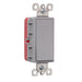 Pass And Seymour PlugTail Switch Decorator 15A 120/277V 1P Gray (PT2601GRY)