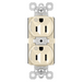 Pass And Seymour PlugTail Tamper-Resistant Plug Load Duplex 15A125V Dual Control Light Almond (PTTR5262CDLA)