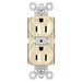 Pass And Seymour PlugTail Tamper-Resistant Plug Load Duplex 15A125V Half Control Ivory (PTTR5262SCCHI)