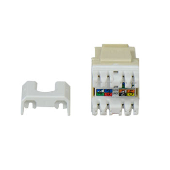Pass And Seymour Quick/Click RJ-25 6-Position 6 Conduit Telephone Insert Ivory (WP3473IV)
