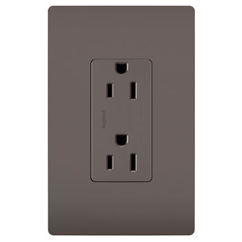 Pass And Seymour Radiant 15A/125V Duplex Receptacle Brown (885)