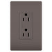 Pass And Seymour Radiant 15A/125V Duplex Receptacle Brown (885)