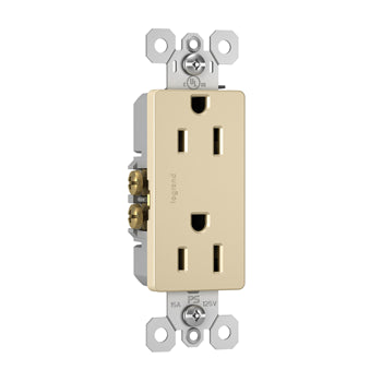 Pass And Seymour Radiant 15A/125V Duplex Receptacle Gray (885I)