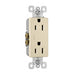 Pass And Seymour Radiant 15A/125V Duplex Receptacle Ivory (885LA)