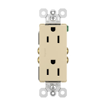 Pass And Seymour Radiant 15A/125V Tamper-Resistant Duplex Receptacle Gray (885TRI)