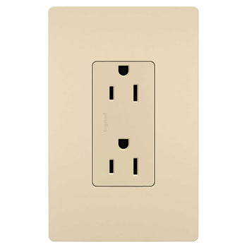 Pass And Seymour Radiant 15A/125V Tamper-Resistant Duplex Receptacle Light Almond (885TRSI)