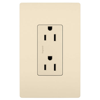 Pass And Seymour Radiant 15A/125V Tamper-Resistant Duplex Receptacle Nickel (885TRSLA)