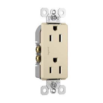 Pass And Seymour Radiant 15A/125V Tamper-Resistant Duplex Receptacle Nickel (885TRSLA)