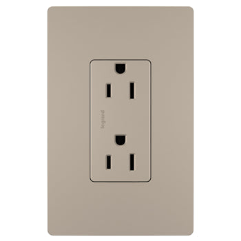Pass And Seymour Radiant 15A/125V Tamper-Resistant Duplex Receptacle Nickel (885TRNICC12)