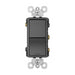 Pass And Seymour Radiant 2 Switch Single Pole/3Way And Single Pole/3Way Black (RCD33BK)