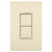 Pass And Seymour Radiant 2 Switch Single Pole/3Way And Single Pole/3Way Light Almond (RCD33LA)
