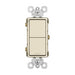 Pass And Seymour Radiant 2 Switch Single-Pole And Single-Pole Light Almond (RCD11LA)