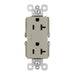 Pass And Seymour Radiant 20A Tamper-Resistant Duplex Receptacle Nickel (TR26352RNICC6)
