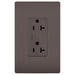 Pass And Seymour Radiant 20A Tamper-Resistant Duplex Receptacle Brown (TR26352R)