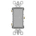 Pass And Seymour Radiant 3 Switch Single Pole/3-Way And Single-Pole And Single-Pole Gray (RCD113GRY)