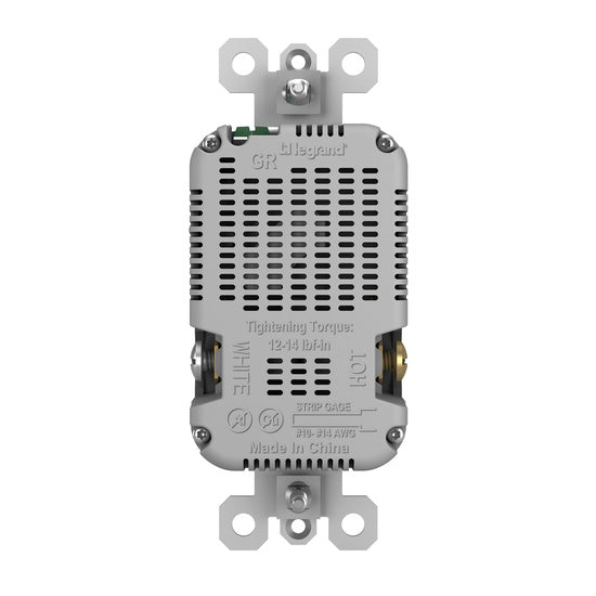 Pass And Seymour Radiant 3.1 A USB And Duplex 15A Graphite (TM826USBGCCV4)