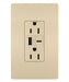 Pass And Seymour Radiant 3.1 Hybrid A/C USB And 15A Duplex Ivory (R26USBACI)